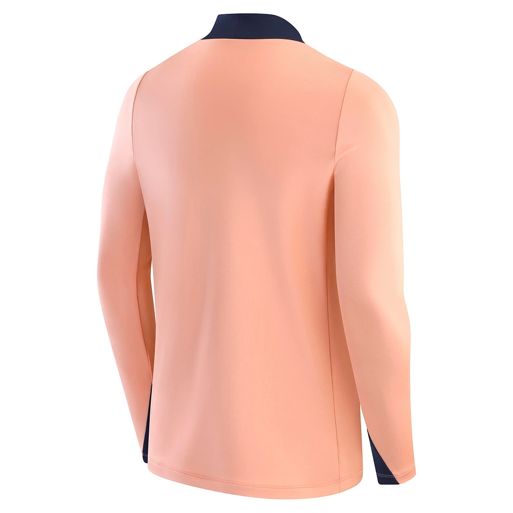 Haut d'entraînement Nike orange Chelsea 2024/25 Strike pour homme