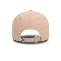 Women's New Era Pink Chelsea Suede 9FORTY Adjustable Hat