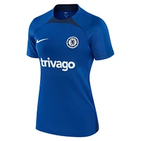 Women's Nike Blue Chelsea 2022/23 Strike Performance Top
