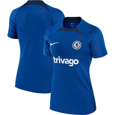 Haut Nike Chelsea 2022/23 Strike Performance pour Femme - Bleu