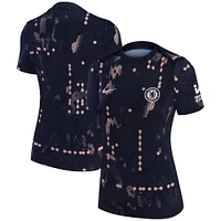 Women's Nike Blue Chelsea 2024/25 Academy Pro Pre-Match Performance Top
