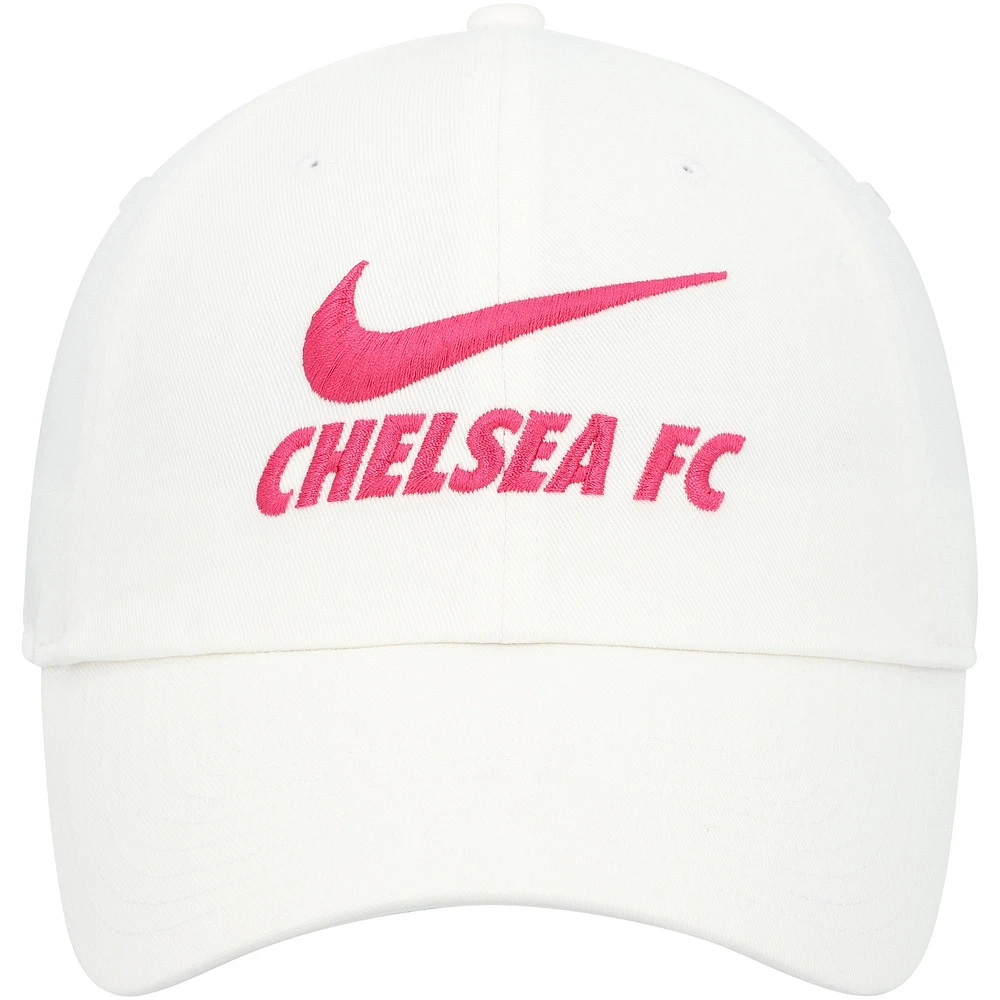 Women's Nike White Chelsea Campus Adjustable Hat