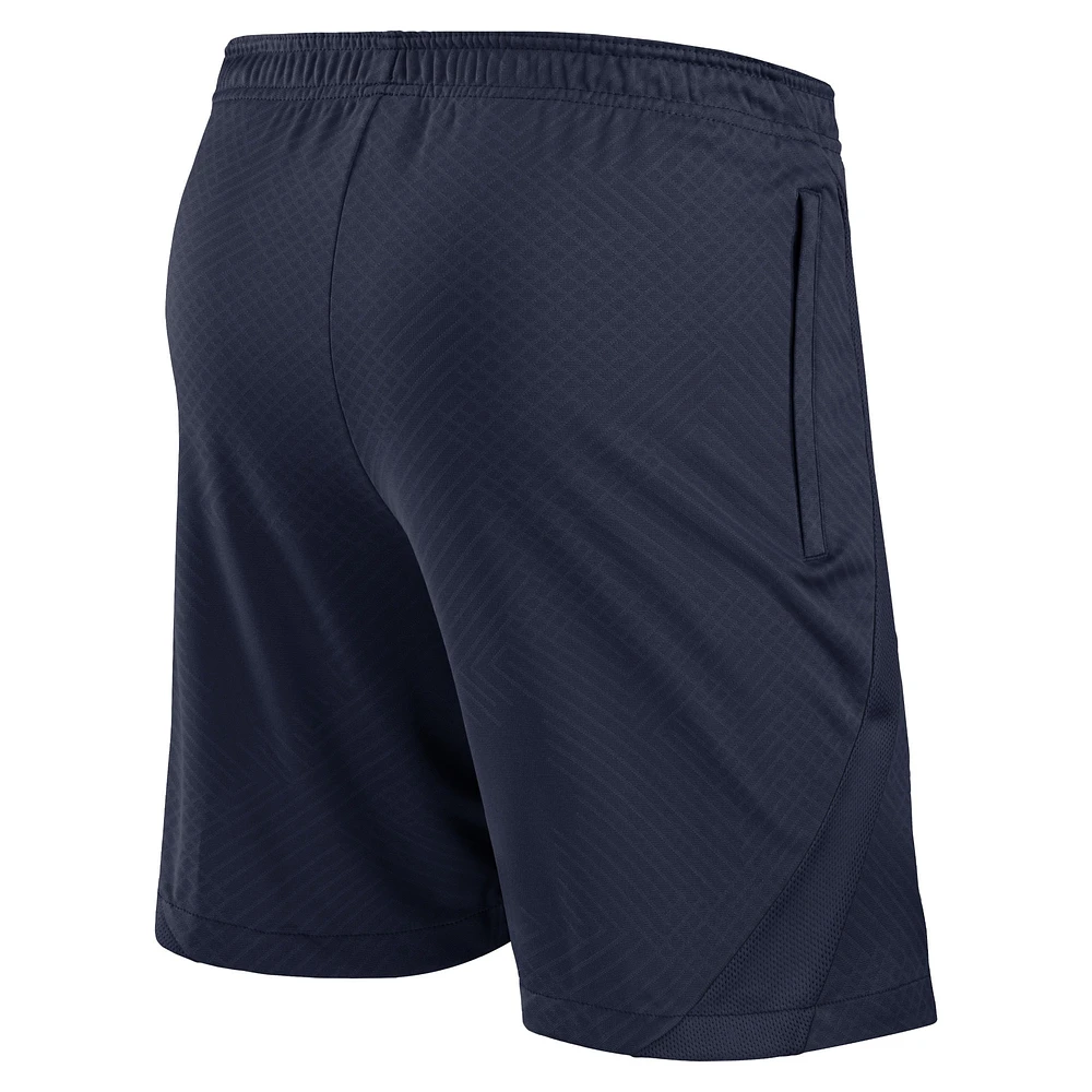 Youth Nike Blue Chelsea Club Strike Performance Shorts