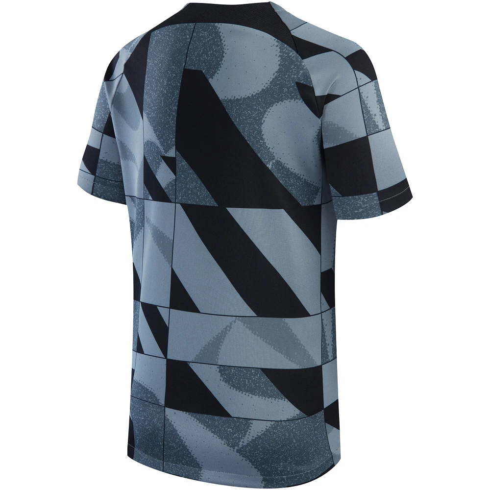 Youth Nike Gray Chelsea 2023/24 Academy Pro Performance Pre-Match Top