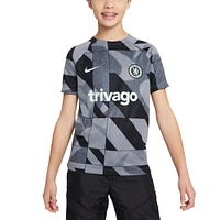 Youth Nike Gray Chelsea 2023/24 Academy Pro Performance Pre-Match Top