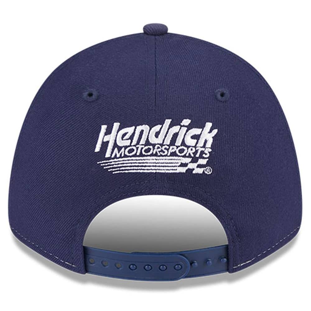 Men's New Era White/Blue City Chevrolet 9FORTY Americana Snapback Adjustable Hat