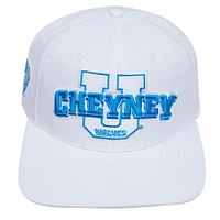 Men's Pro Standard White Cheyney Wolves Wool Snapback Hat