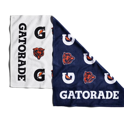 Serviette Gatorade sur le terrain des Chicago Bears