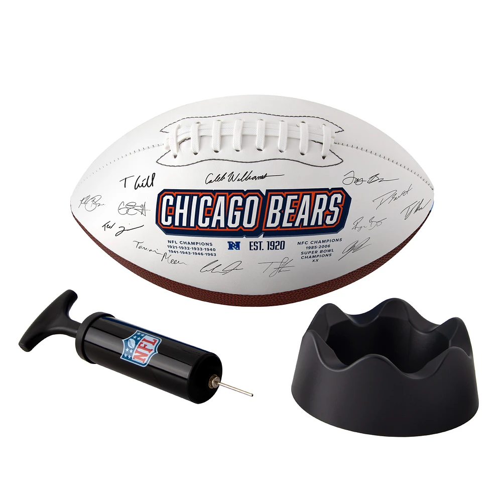 Ballon de football emblématique des Chicago Bears