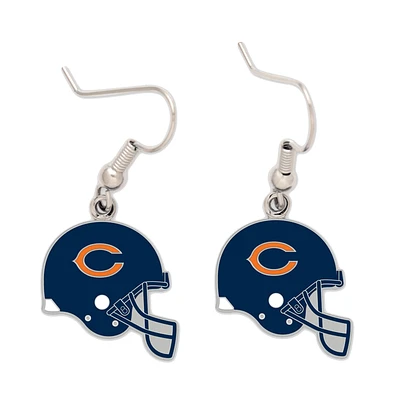 Chicago Bears WinCraft Boucles d'oreilles à fil avec logo pour femme