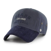 Casquette ajustable '47 Chicago Bears Ridgeway Clean Up pour hommes, bleu marine