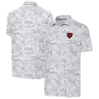 Polo Antigua blanc Chicago Bears Collide pour hommes