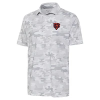 Polo Antigua blanc Chicago Bears Collide pour hommes