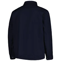 Men's Dunbrooke Navy Chicago Bears Journey Workwear Tri-Blend Full-Zip Jacket