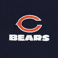 Men's Dunbrooke Navy Chicago Bears Journey Workwear Tri-Blend Full-Zip Jacket