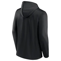 Men's Fanatics Black Chicago Bears Ball Carrier Full-Zip Hoodie