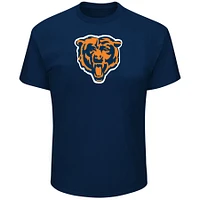 Men's Fanatics Caleb Williams Navy Chicago Bears  Big & Tall Name Number T-Shirt