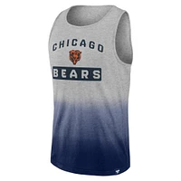Men's Fanatics Heathered Gray/Navy Chicago Bears Our Year - Tank Top