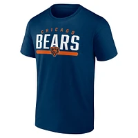 Men's Fanatics Navy Chicago Bears Arc and Pill T-Shirt