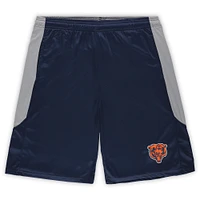 Men's Fanatics Navy Chicago Bears Big & Tall Team Logo Shorts