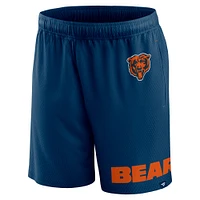 Men's Fanatics Navy Chicago Bears Clincher Shorts