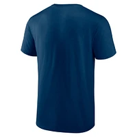 Men's Fanatics Navy Chicago Bears Line Clash T-Shirt