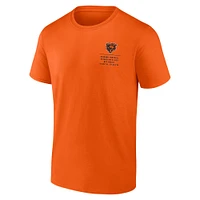 Men's Fanatics Orange Chicago Bears Repeat Stats T-Shirt