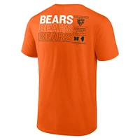 Men's Fanatics Orange Chicago Bears Repeat Stats T-Shirt
