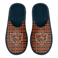 Men's FOCO Chicago Bears Scuff Logo Slide Slippers