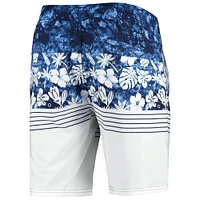 Men's G-III Sports by Carl Banks Navy/White Chicago Bears Ocean Tide Swim Trunks