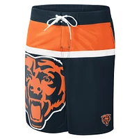 Men's G-III Sports by Carl Banks Navy Chicago Bears Sea Wind - Swim Trunks
