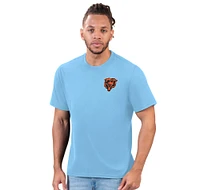 Men's Margaritaville Light Blue Chicago Bears Wastin' Away T-Shirt