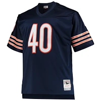 Men's Mitchell & Ness Gale Sayers Navy Chicago Bears Big Tall 1969 Retired Player Replica Jersey