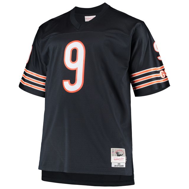 Maillot de réplique joueur retraité Mitchell & Ness Jim McMahon Navy Chicago Bears Big Tall 1985 pour hommes
