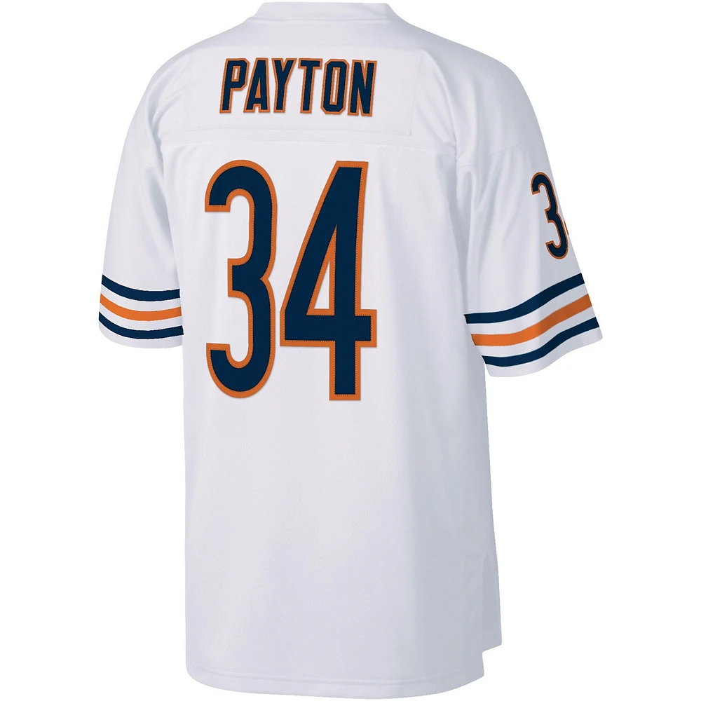 Men's Mitchell & Ness Walter Payton White Chicago Bears Retired Player Replica - Jersey