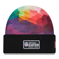 Men's New Era Black Chicago Bears 2023 NFL Crucial Catch Cuffed Knit Hat