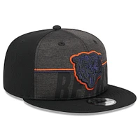 Men's New Era  Black Chicago Bears 2023 NFL Training Camp 9FIFTY Snapback Hat