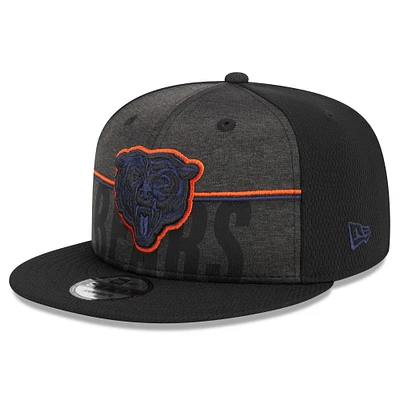 Men's New Era  Black Chicago Bears 2023 NFL Training Camp 9FIFTY Snapback Hat