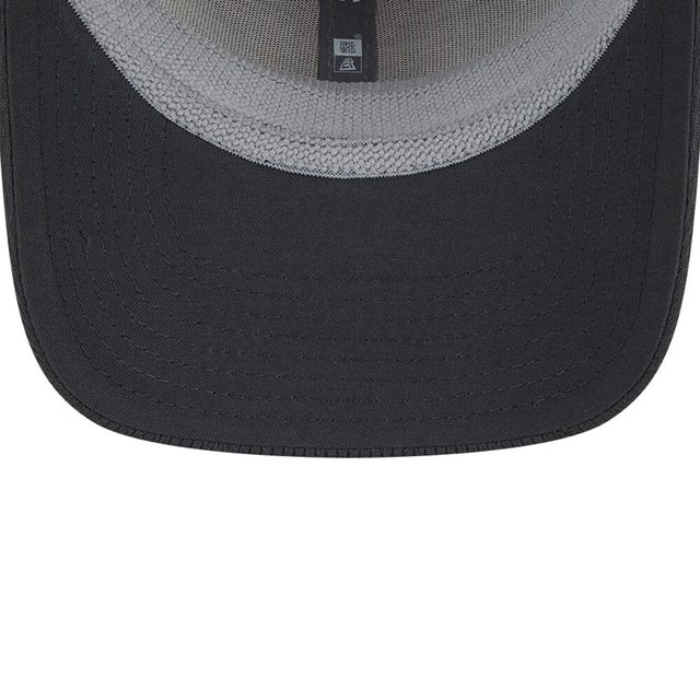 Casquette New Era Charcoal Chicago Bears 2021 NFL Crucial Catch - 39THIRTY Flex avec logo sur la tête