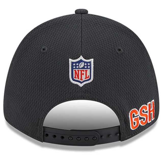 Casquette réglable 9FORTY pour homme Chicago Bears 2021 NFL Crucial Catch - Head Logo anthracite New Era