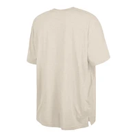 Men's New Era  Cream Chicago Bears Third Down Big & Tall Historic T-Shirt