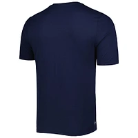 Men's New Era Navy Chicago Bears Combine Authentic Training Huddle Up T-Shirt