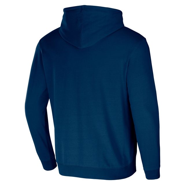 Collection NFL x Darius Rucker pour homme par Fanatics Navy Chicago Bears Washed Pullover Hoodie