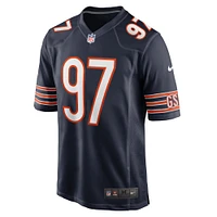 Men's Nike Andrew Billings Navy Chicago Bears Game Jersey