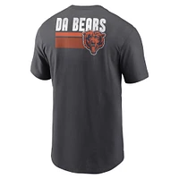 Men's Nike Anthracite Chicago Bears Blitz Essential T-Shirt