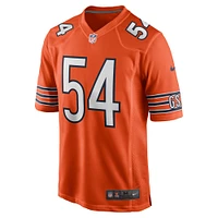 Men's Nike Brian Urlacher Orange Chicago Bears Retired Player Alternate Game Jersey