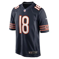 Men's Nike Caleb Williams Navy Chicago Bears  Player Game Jersey
