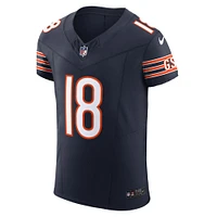 Men's Nike Caleb Williams Navy Chicago Bears Team Vapor F.U.S.E. Elite Jersey