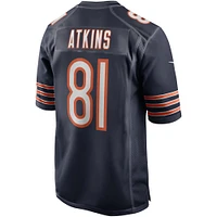 Men's Nike Doug Atkins Navy Chicago Bears Game Retired Player Jersey