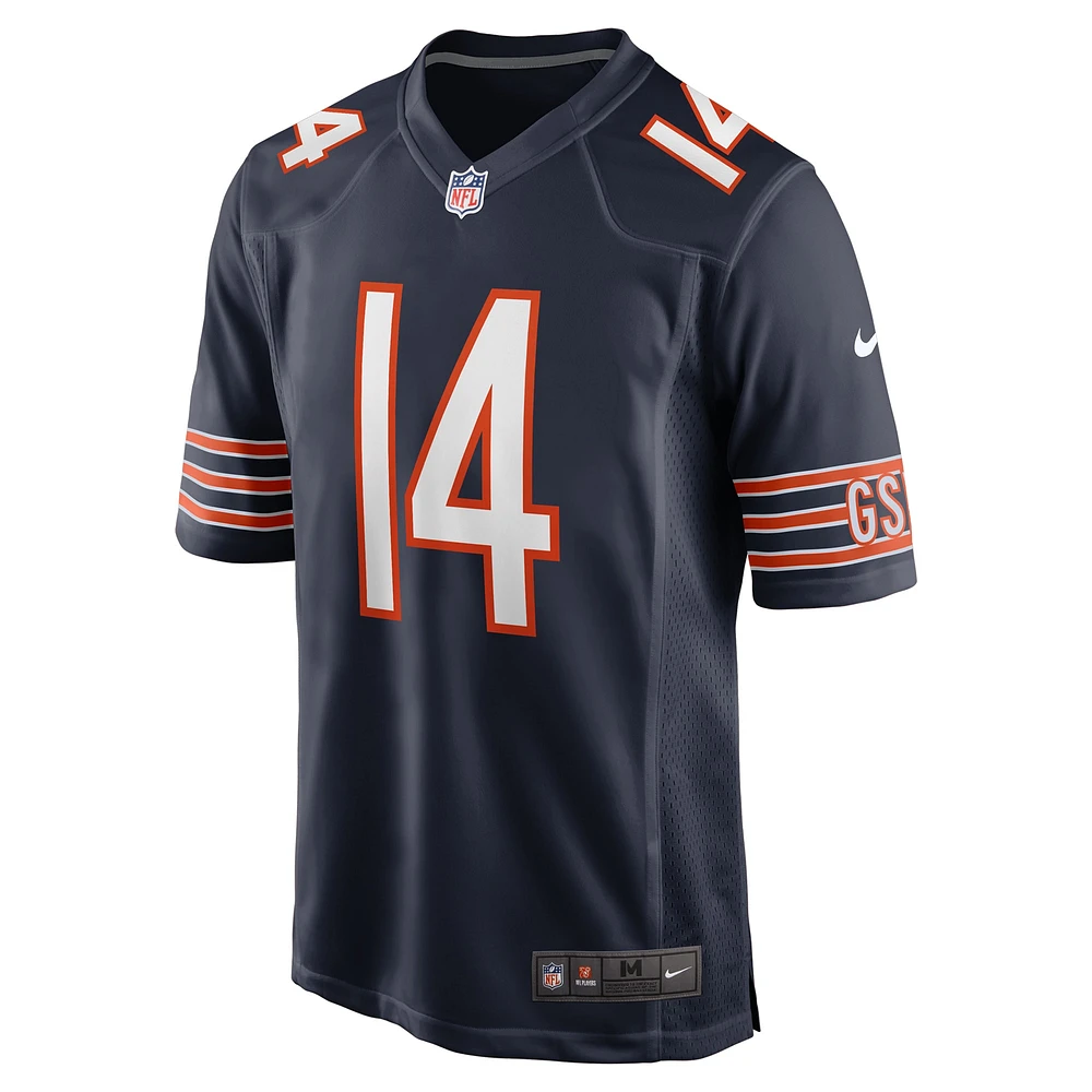 Men's Nike Gerald Everett  Navy Chicago Bears Game Jersey